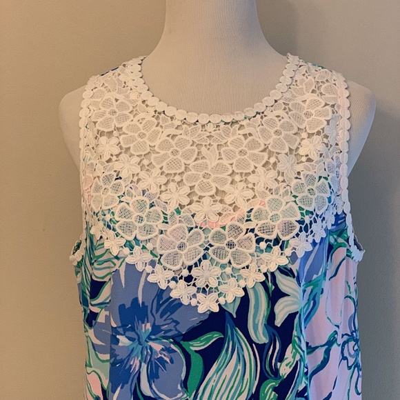 NWT Lilly Pulitzer Nala Soft Shift Dress Size 10 - Picture 4 of 11